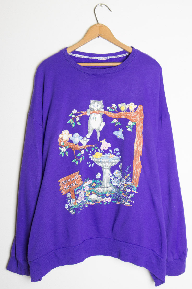 Diving School Vintage Sweatshirt