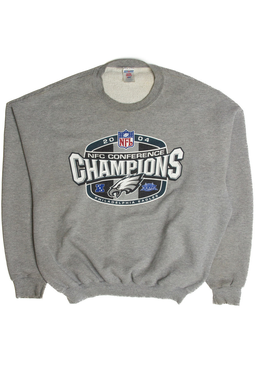 Vintage 2004 Philadelphia Eagles Conference Champions Sweatshirt
