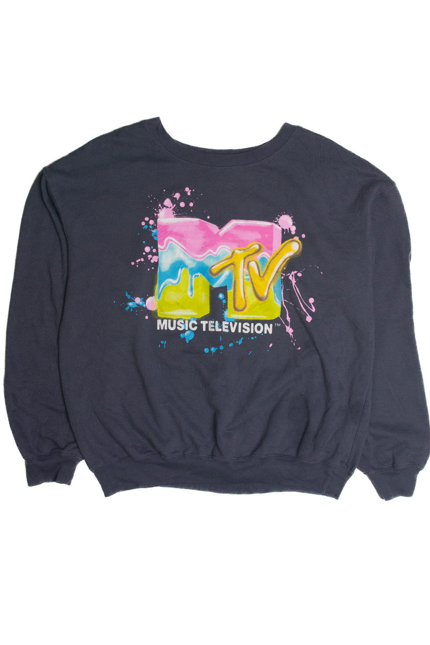 Recycled MTV Logo Sweatshirt
