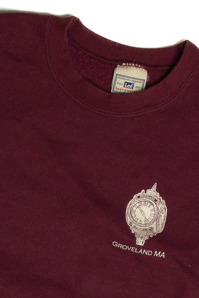 Vintage Groveland MA Sweatshirt 9744