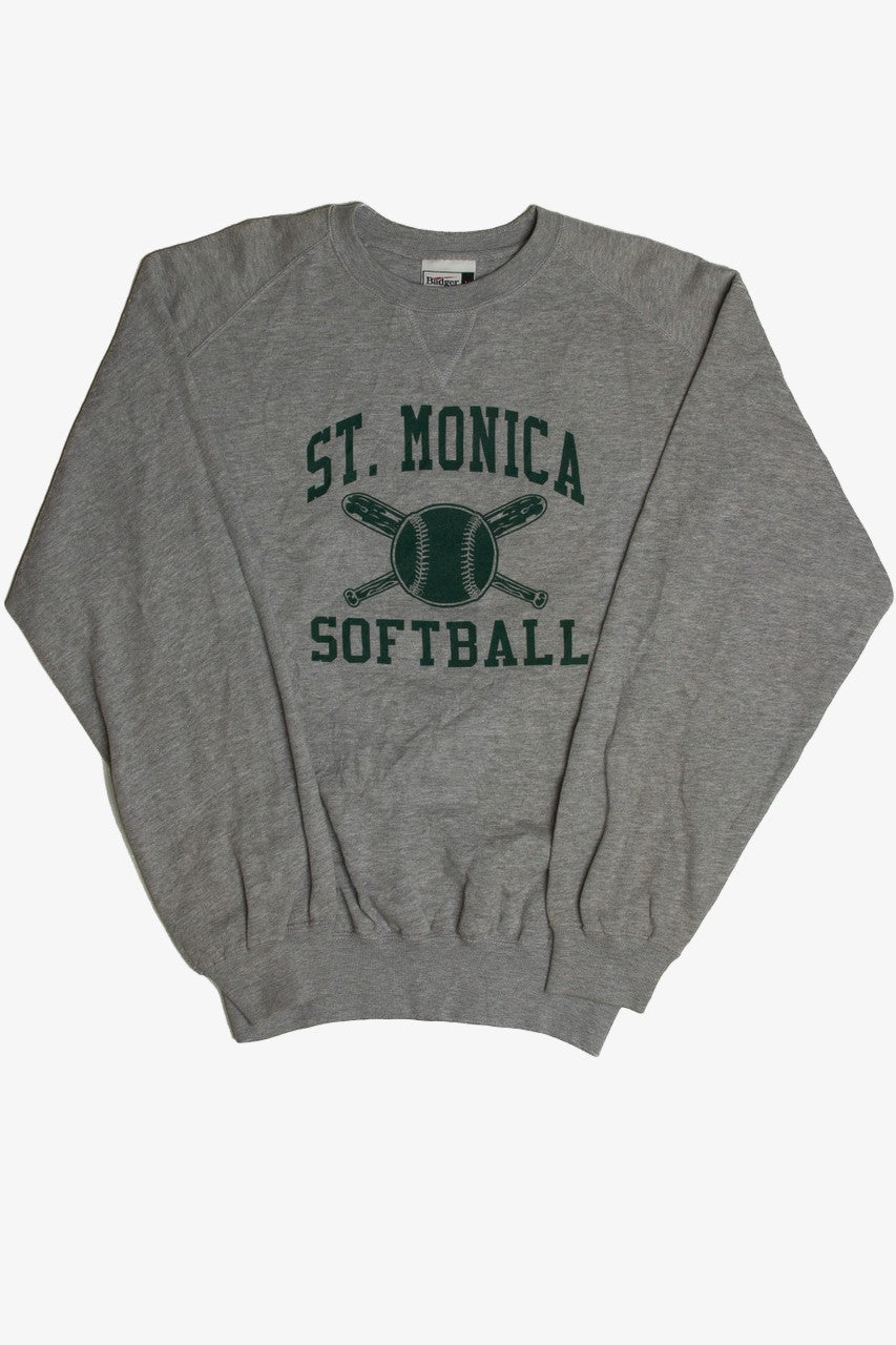 Vintage St. Monica Softball Sweatshirt