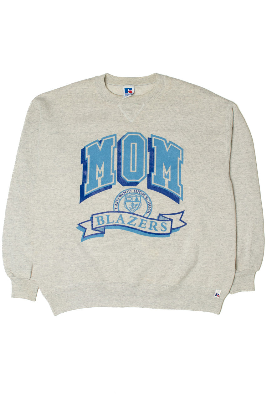 Vintage "Mom" Ladywood High School Blazers Sweatshirt