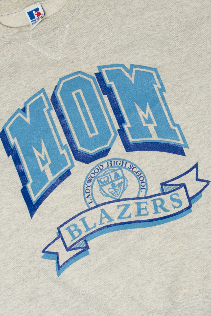 Vintage "Mom" Ladywood High School Blazers Sweatshirt