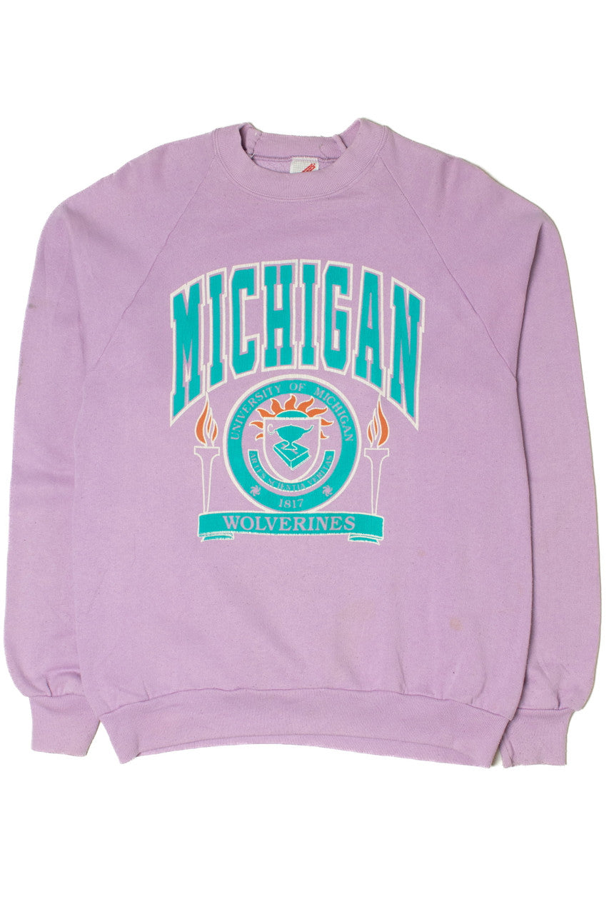 Vintage University of Michigan Wolverines Sweatshirt 10068