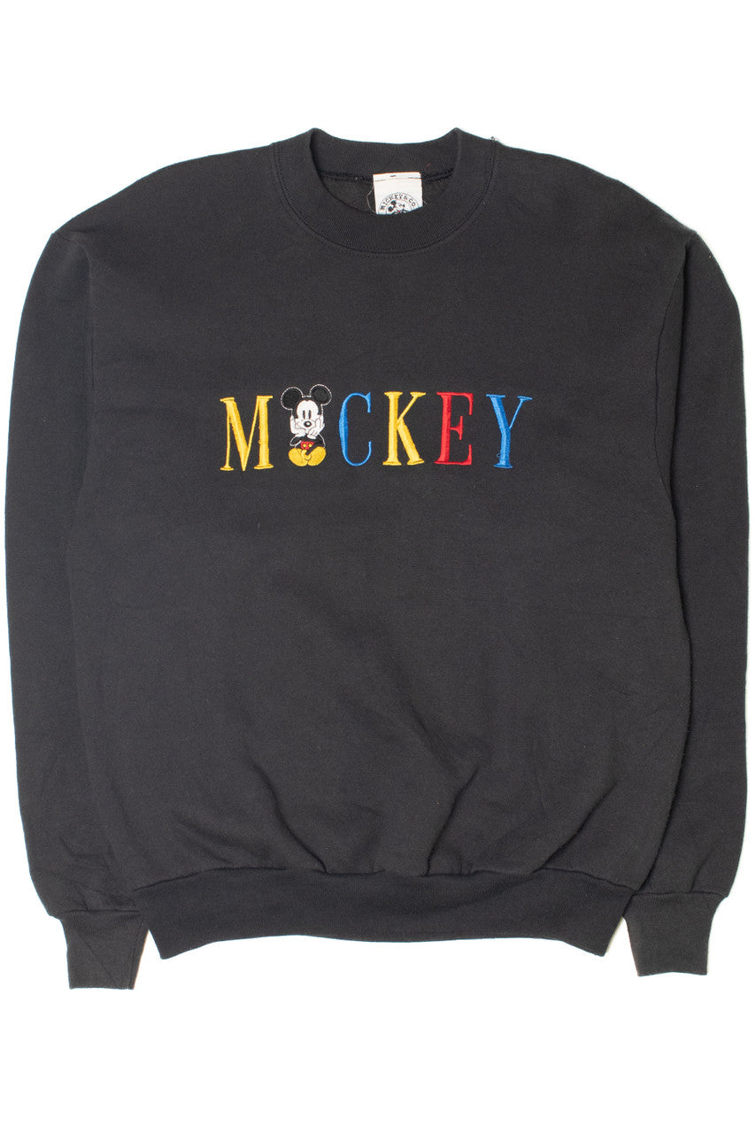 Vintage Embroidered "Mickey" Sweatshirt 10080