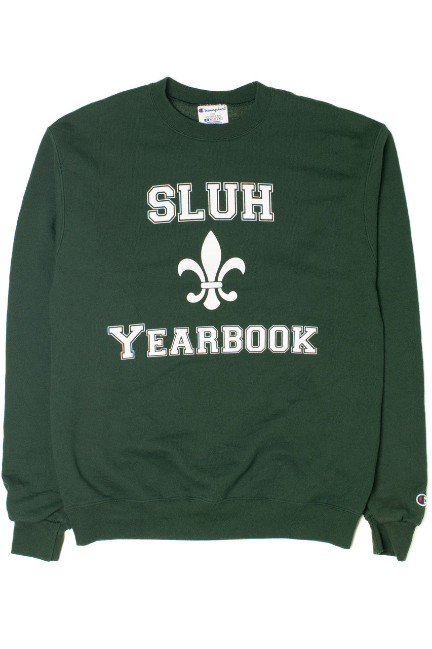 Vintage Sluh Yearbook Champion Sweatshirt 10082