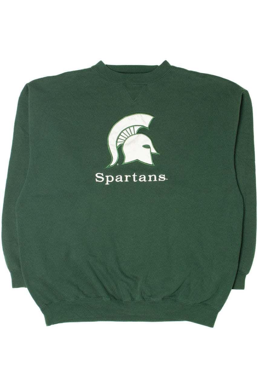 Vintage Michigan State University Spartans Mascot Sweatshirt