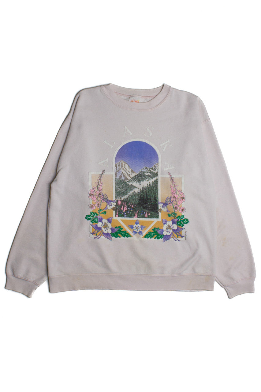 Vintage Alaska Sweatshirt (1990s) 10112