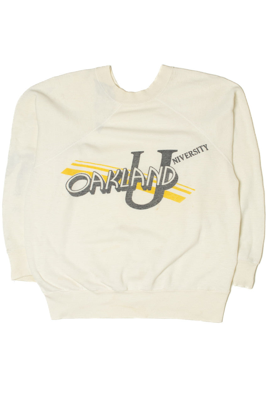 Vintage 1980's Oakland University Sweatshirt