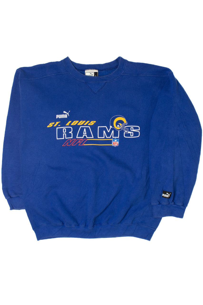 Vintage St. Louis Rams NFL Football Puma Sweatshirt