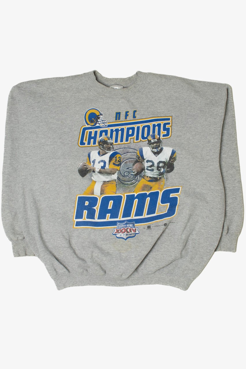 Vintage 2000 Rams NFC Champions Super Bowl XXXIV Sweatshirt