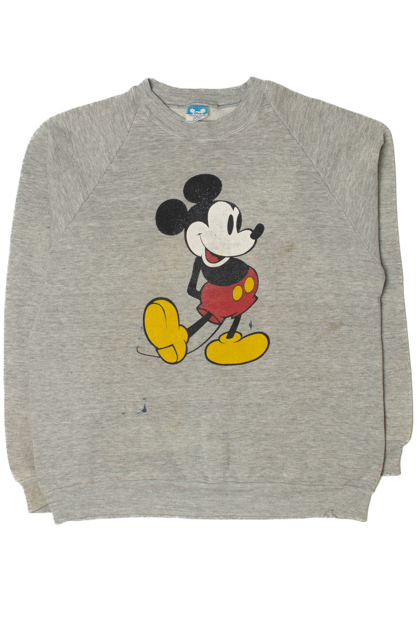 Vintage Distressed Mickey Mouse Disney Sweatshirt