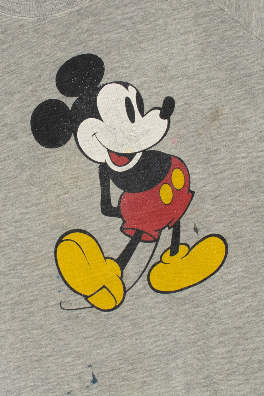 Vintage Distressed Mickey Mouse Disney Sweatshirt