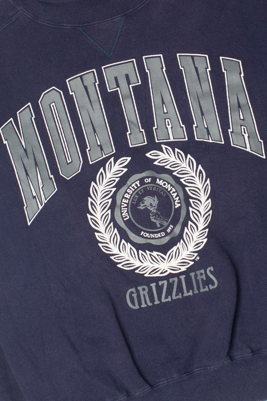 Vintage University of Montana Grizzlies Sweatshirt