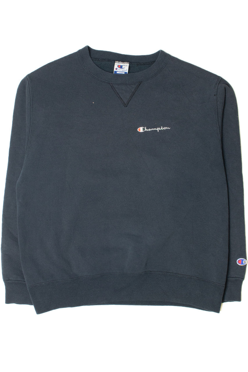 Vintage Thrashed Faded Black Champion Sweatshirt