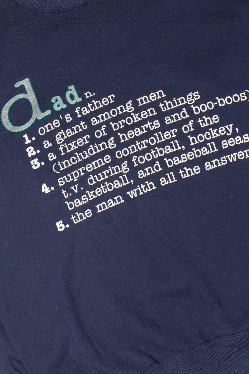 Vintage Dad Definition Sweatshirt