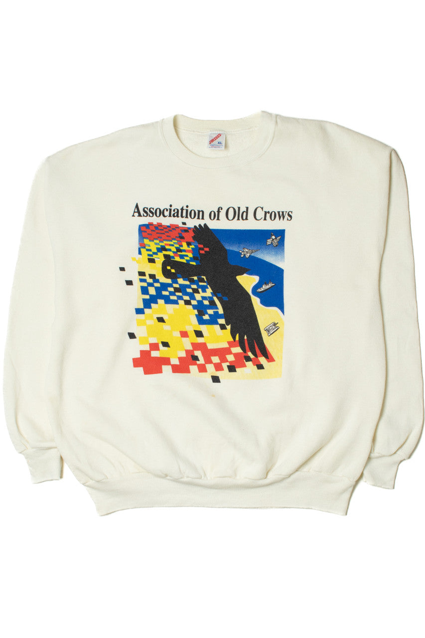 Vintage "Association Of Old Crows" Sweatshirt