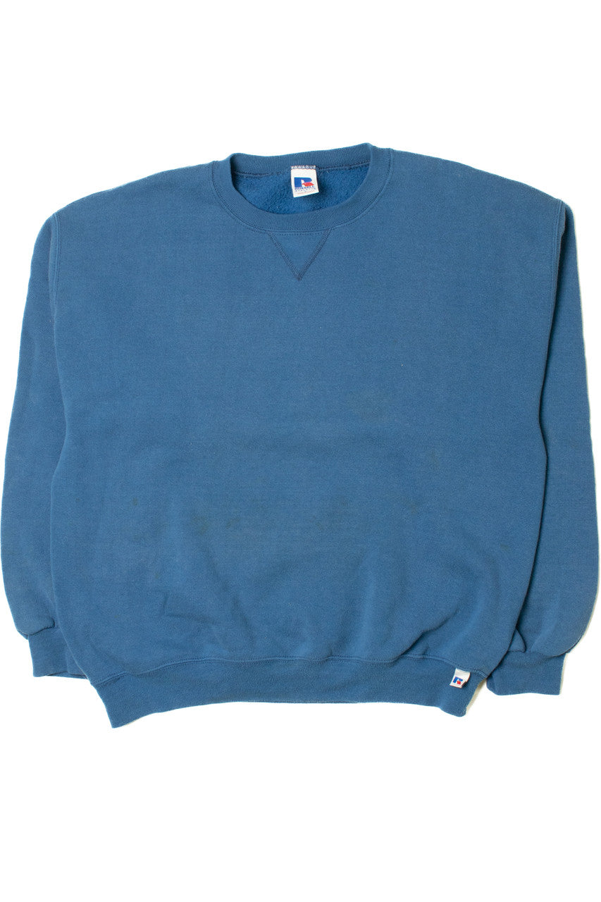 Vintage Blank Blue Russell Athletic Sweatshirt