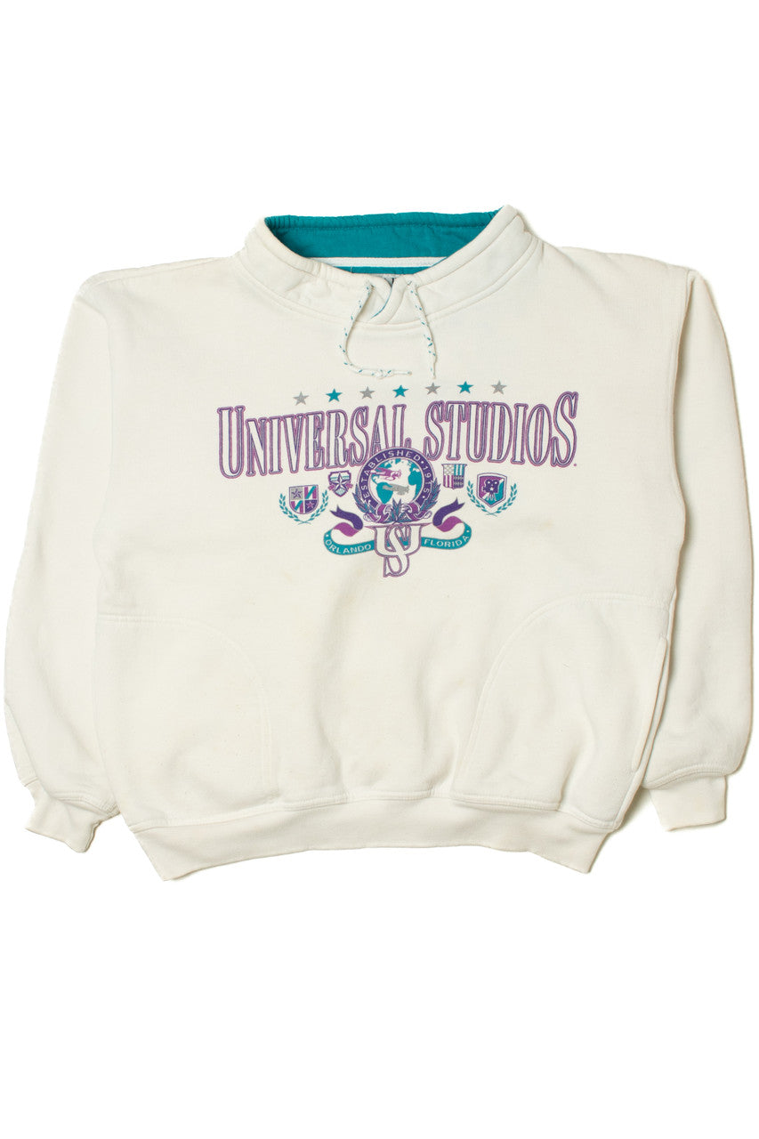 Vintage Universal Studios Mock Neck Sweatshirt