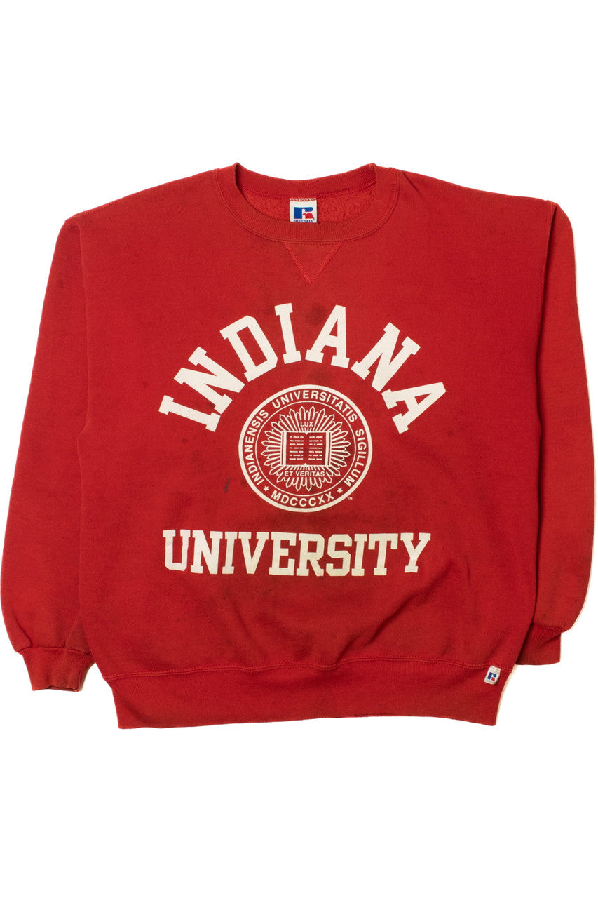 Vintage Indiana University Russell Athletic Sweatshirt 10265