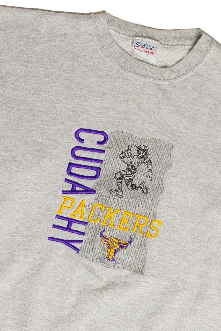 Vintage Cudahy Packers Football Sweatshirt