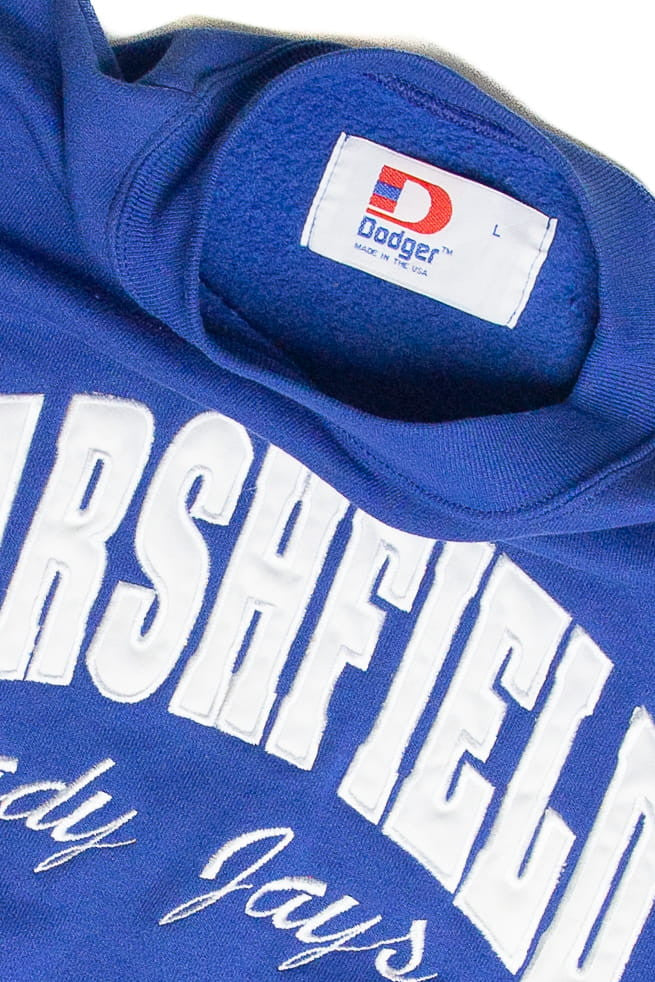 Vintage Marshfield Lady Jays Basketball Sweatshirt