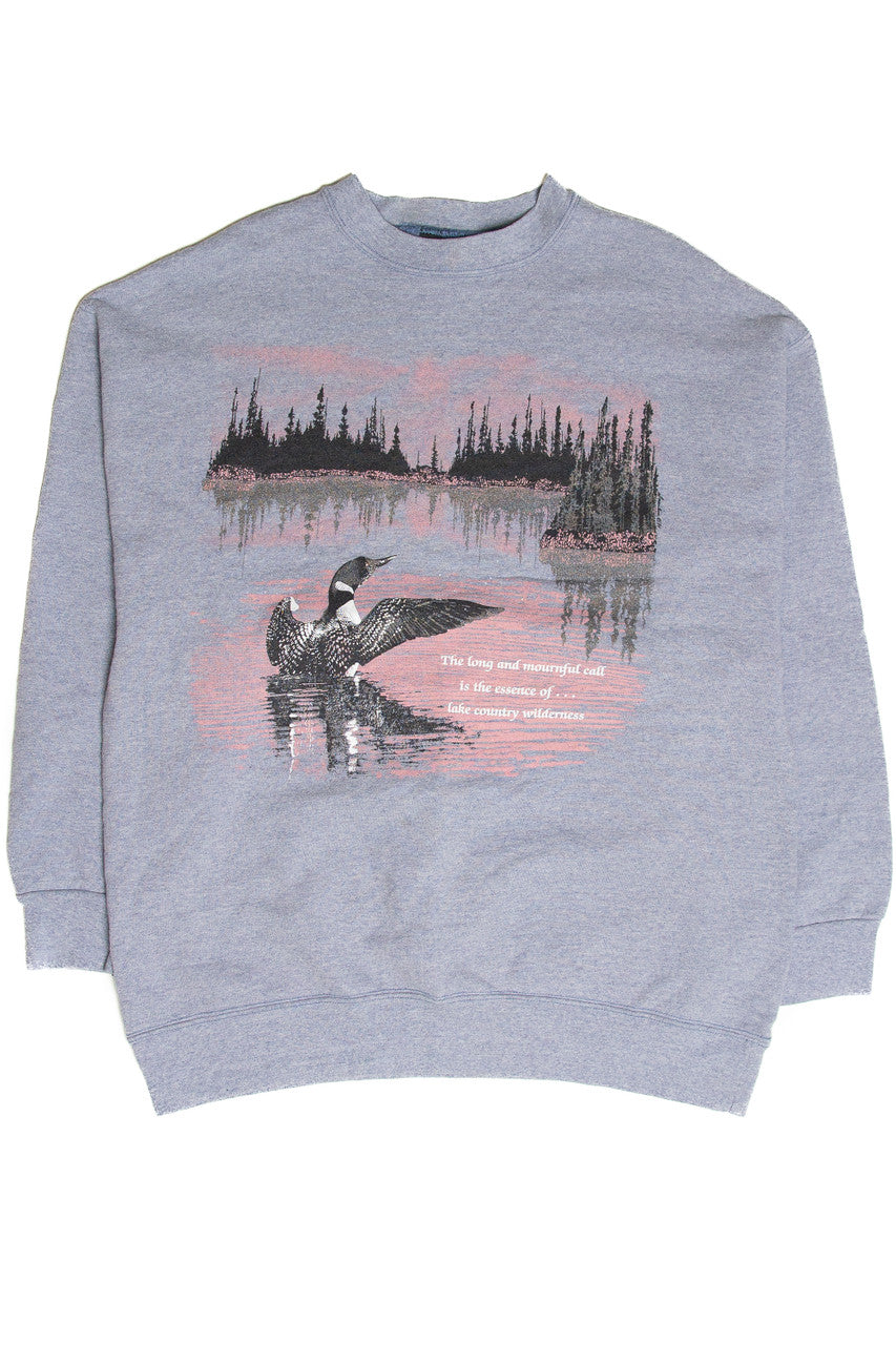 Vintage Lake Country Wilderness Graphic Sweatshirt