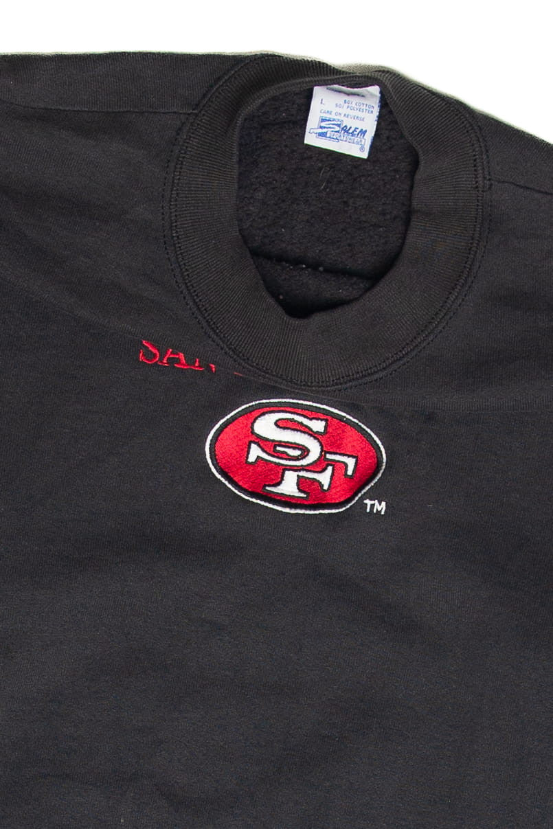 Vintage San Francisco 49ers Embroidered Sweatshirt