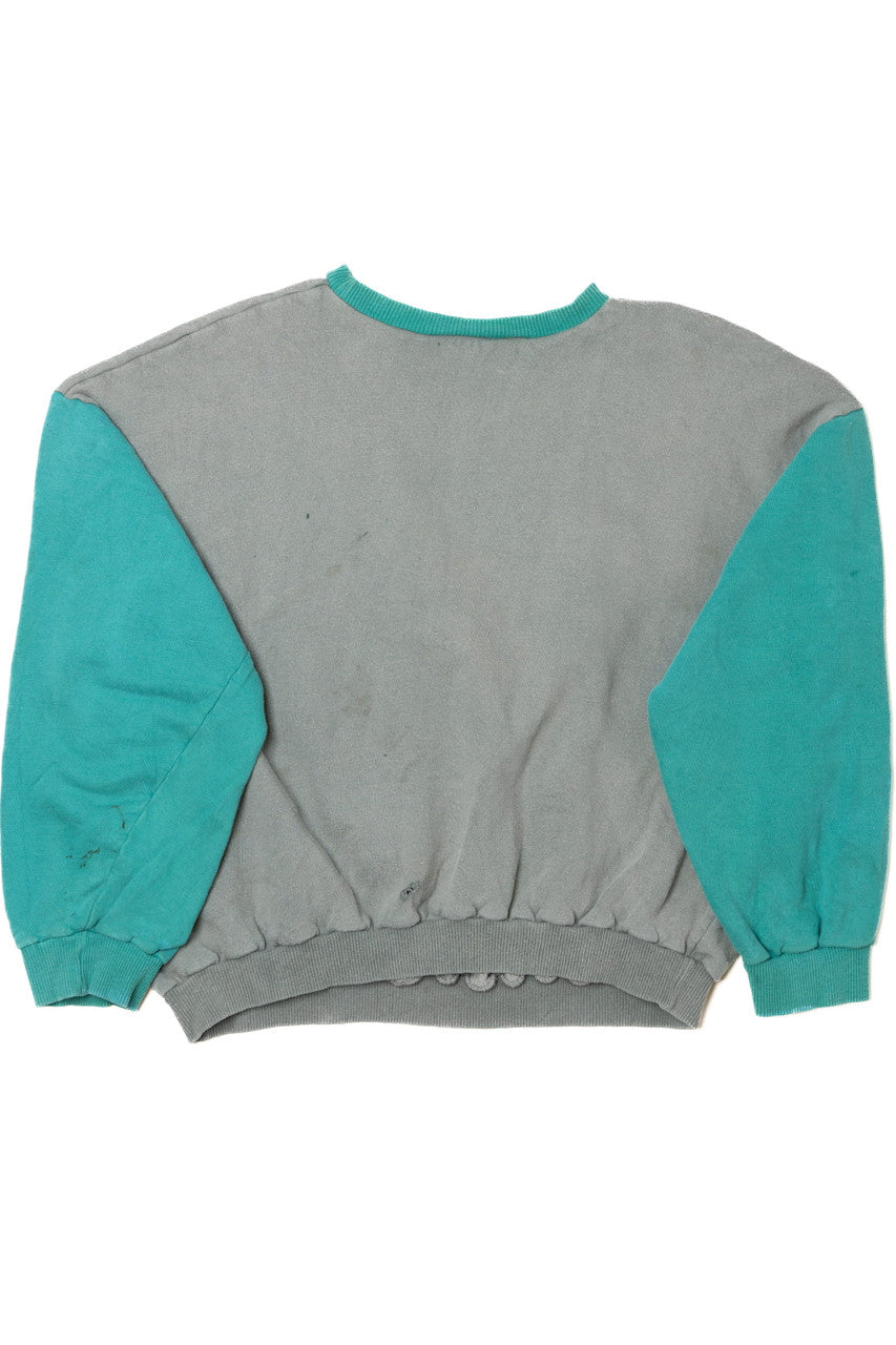 Vintage Distressed "France Spain Venice" Europe Patch Sweatshirt