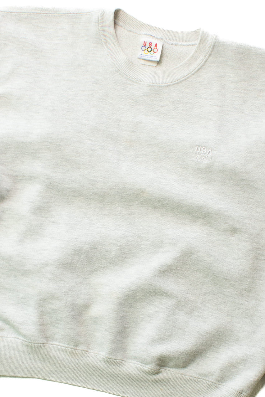 Vintage Gray USA Olympic Sweatshirt (1990s)
