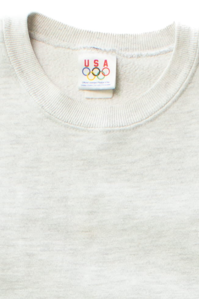 Vintage Gray USA Olympic Sweatshirt (1990s)