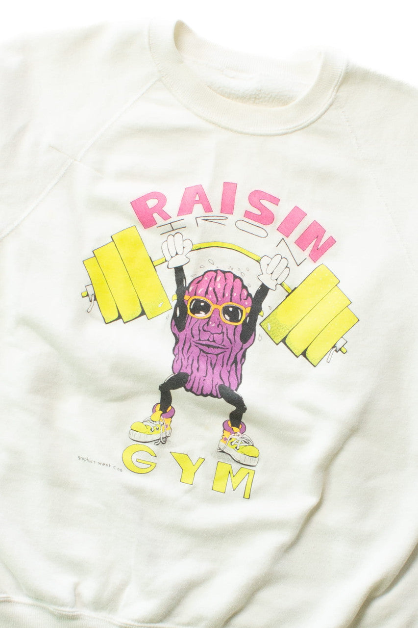 Vintage Raisin Iron Gym Sweatshirt (1988)