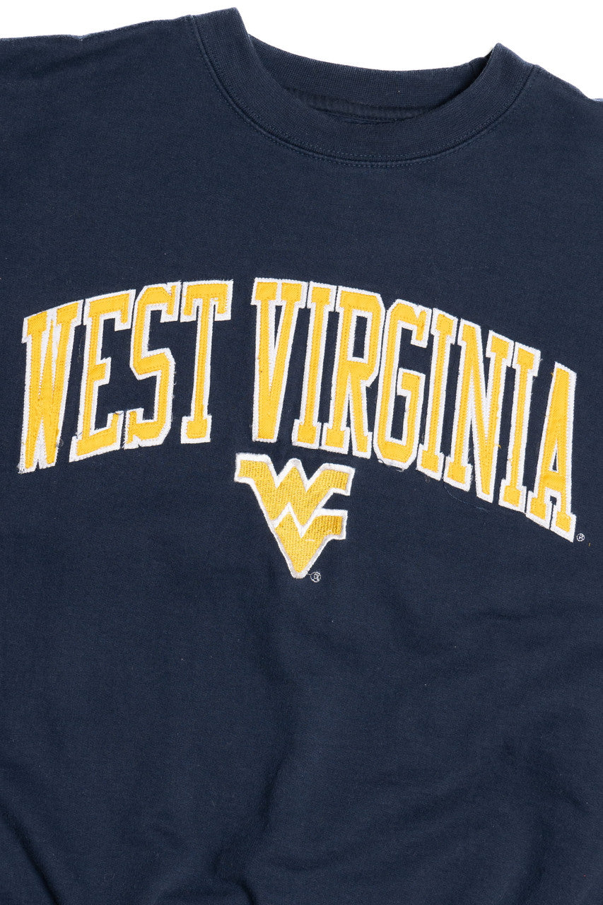 Vintage "West Virginia" University Press Box Sweatshirt