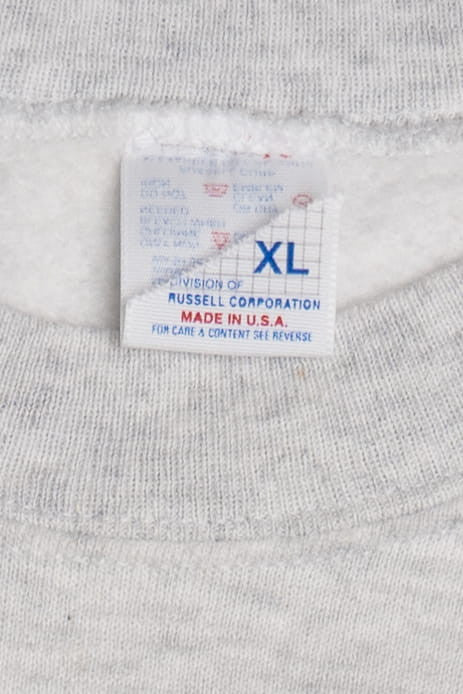 Vintage "1969 Mach 1 428 Cobra Jet" Mustang Car Embroidered Cross Stitch Sweatshirt