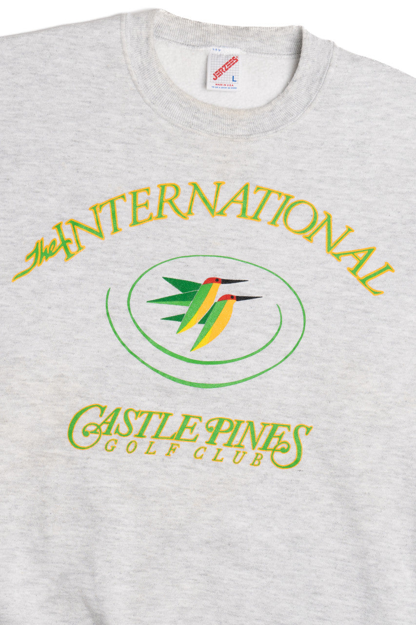Vintage "International Castle Pines Golf Club" Birds Sweatshirt