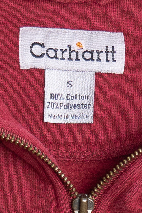 Carhartt "Rex Critchlow Dozing" Embroidered Half Zip Sweatshirt
