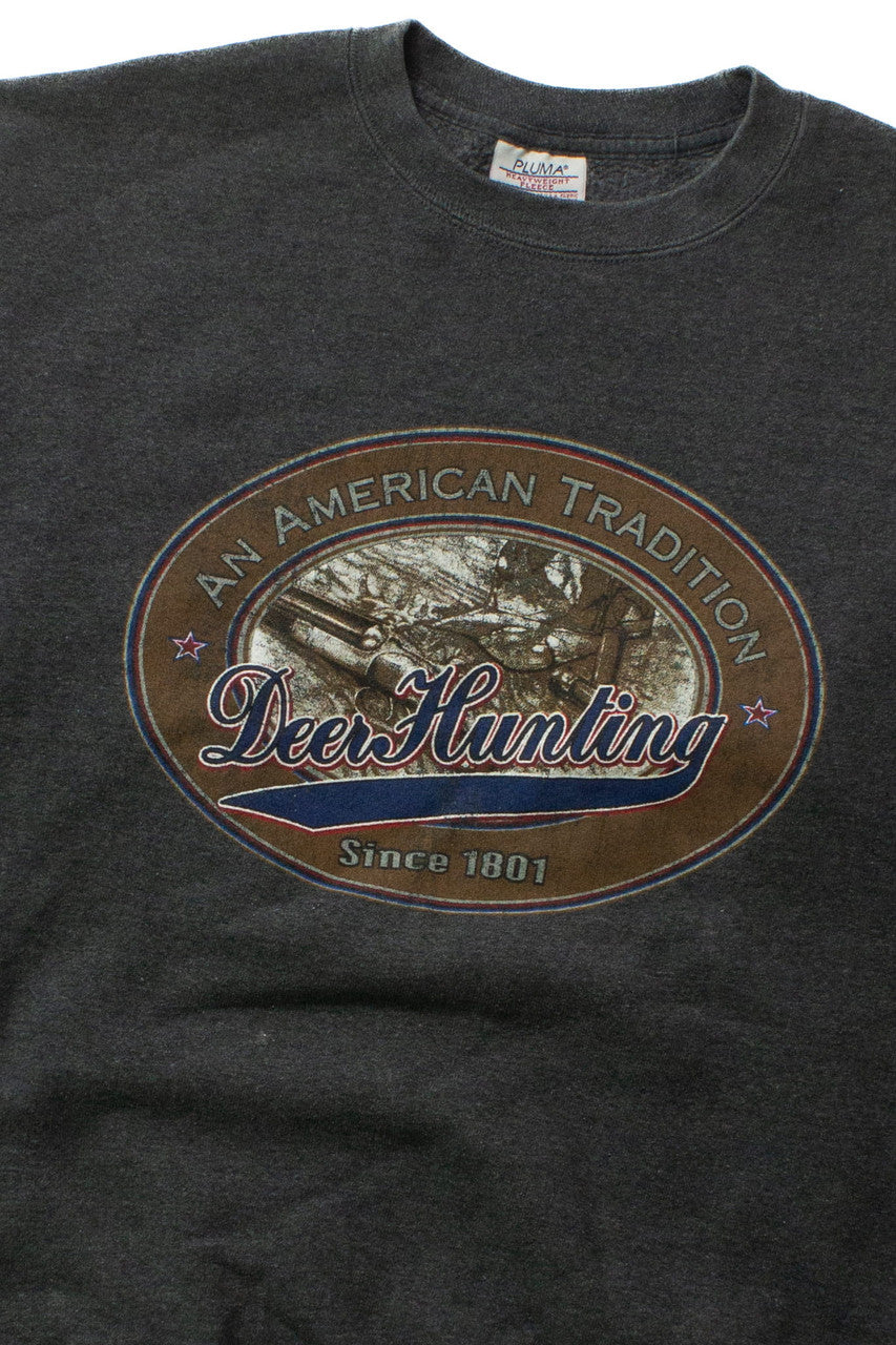 Vintage Deer Hunting American Tradition Sweatshirt (1990s)