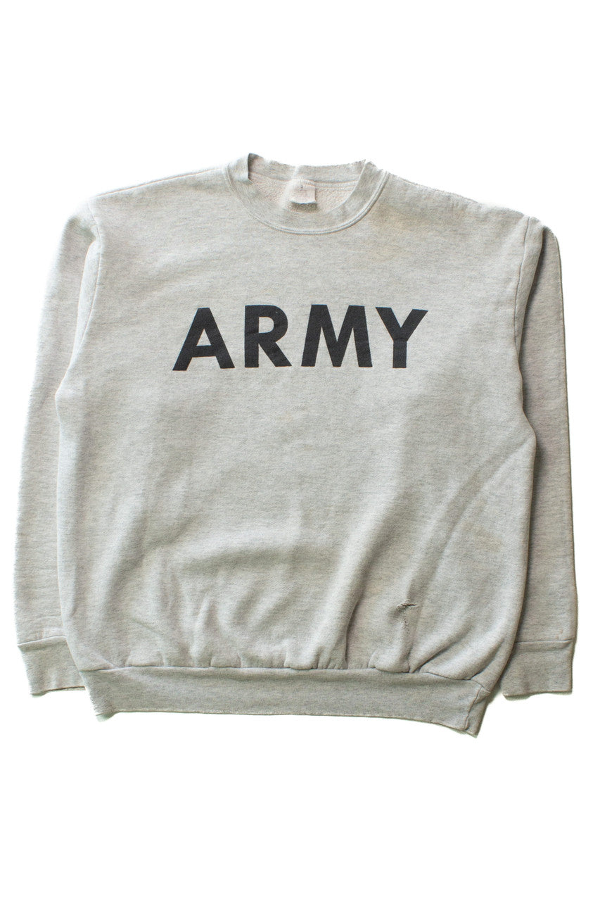 Vintage Army Sweatshirt (1990s) 10766