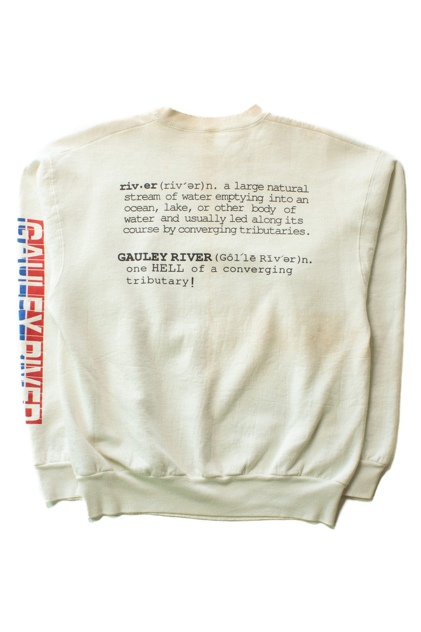 Vintage Gauley River Whitewater Sweatshirt (1990s)