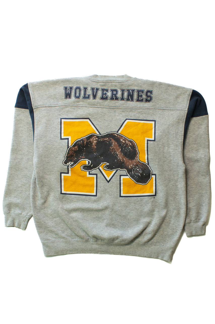 Vintage Michigan Wolverines Sweatshirt (1990s) 10776