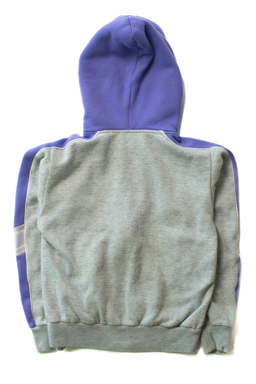 Vintage Purple & Gray MacGregor Zip Up Sweatshirt (1990s)