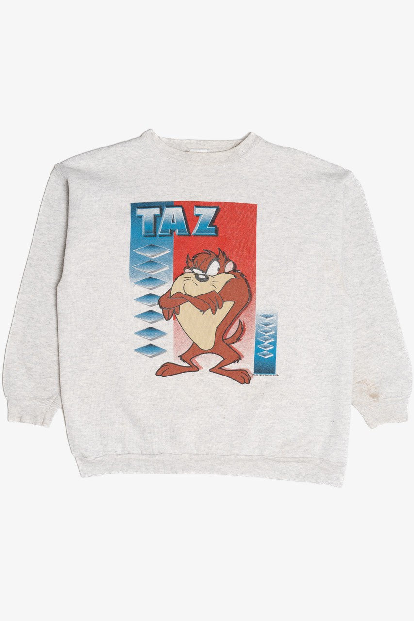 Vintage 1996 "Taz" Tasmanian Devil Looney Tunes Sweatshirt