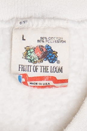 Vintage "Play It Safe Around Electricity" Sweatshirt