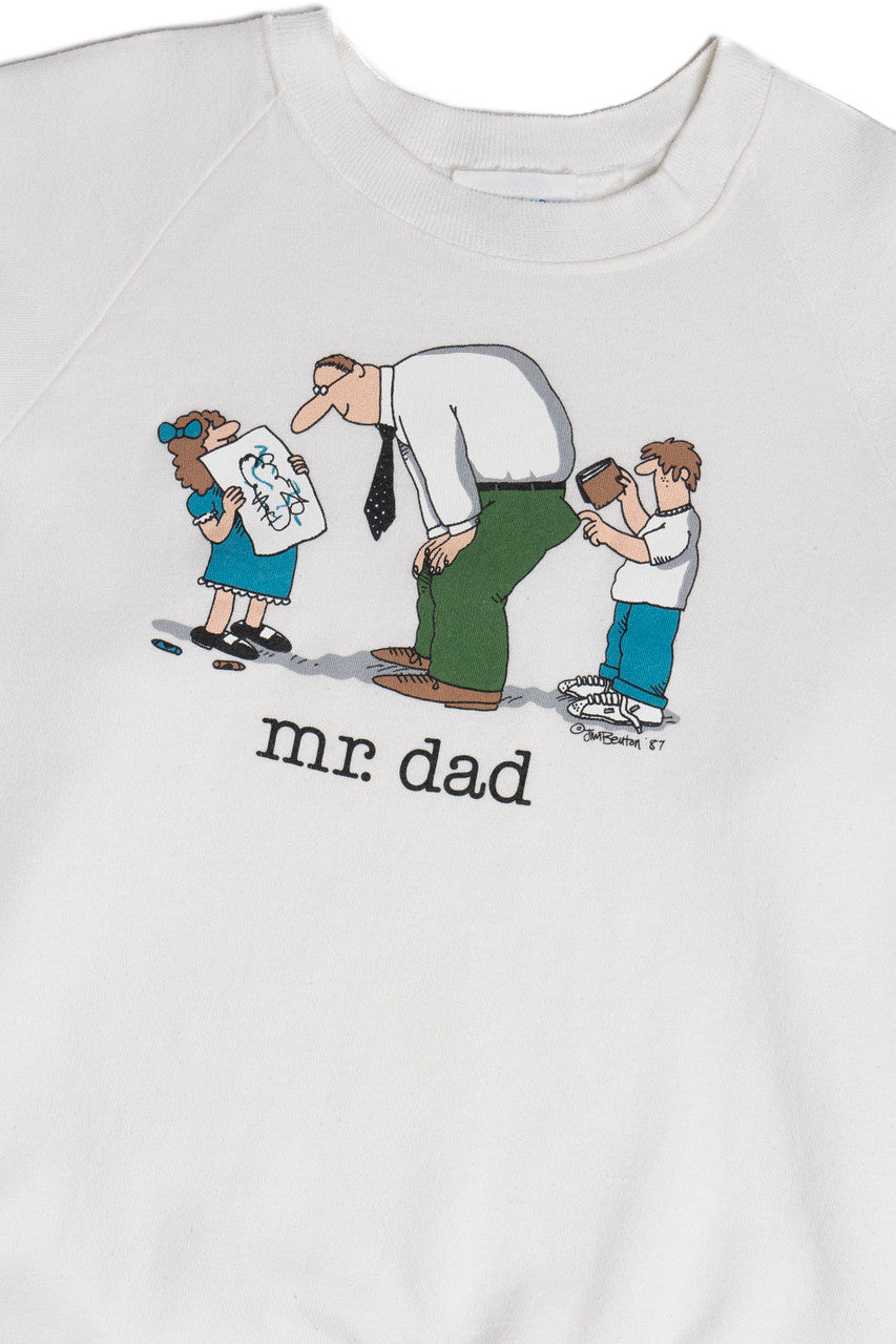 Vintage "Mr. Dad" Comic Sweatshirt