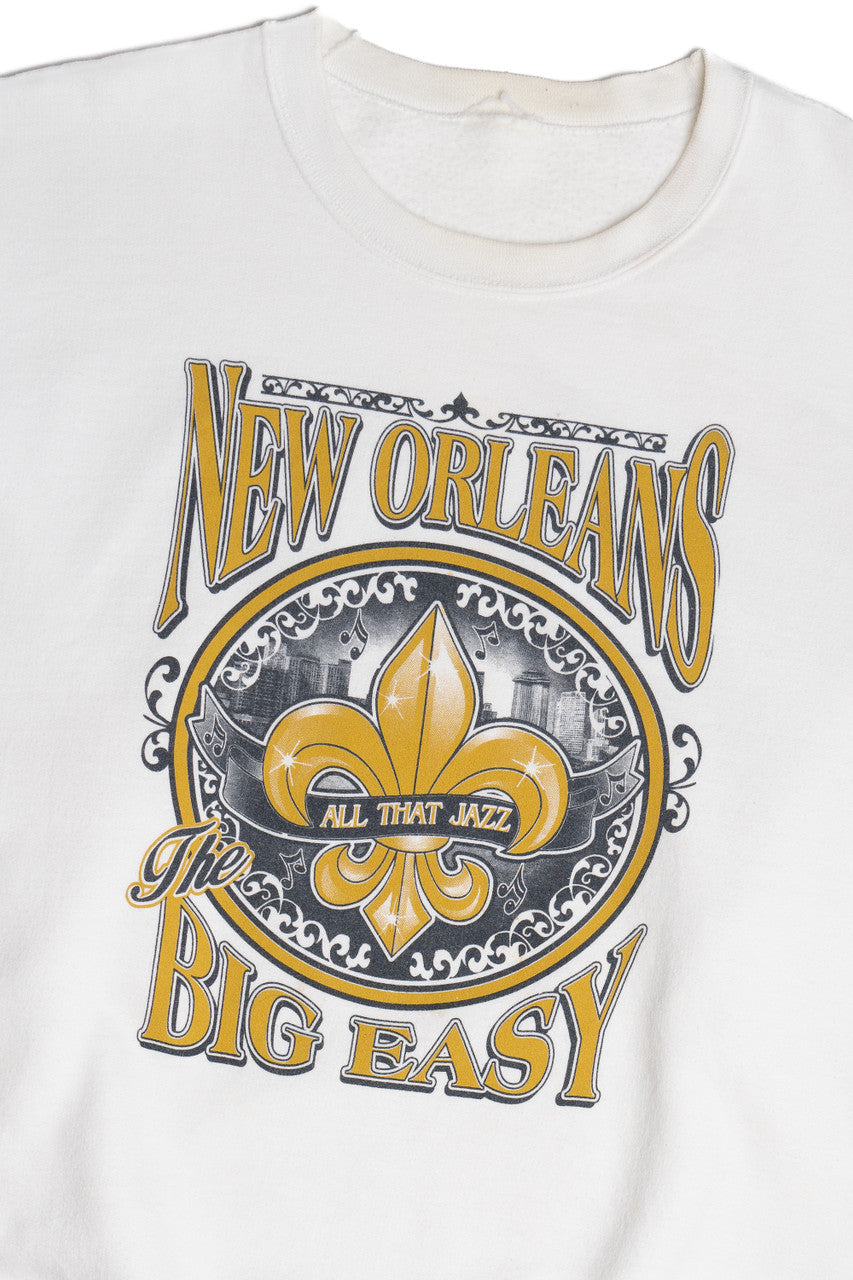 Vintage New Orleans "The Big Easy" Sweatshirt