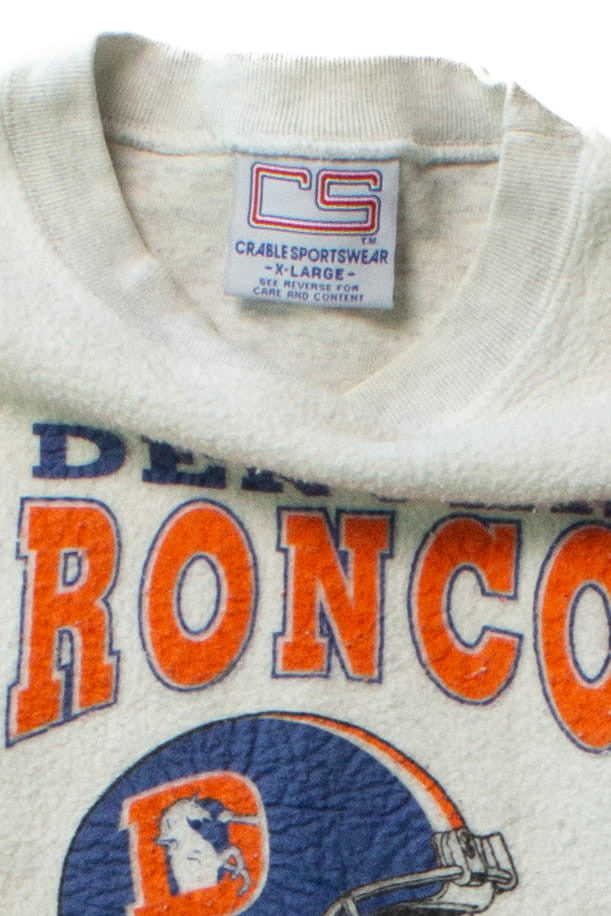 Vintage Inside Out Denver Broncos Sweatshirt (1990s)