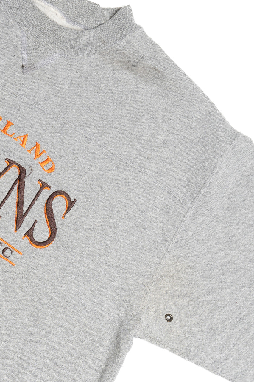 Vintage "Cleveland Browns NF AFC" Embroidered Sweatshirt