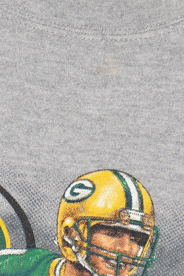 Vintage Green Bay Packers Brett Favre #4 Sweatshirt (1990s)