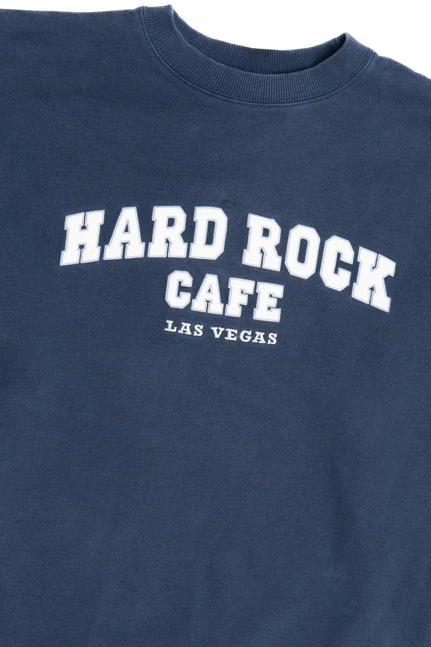Vintage Hard Rock Cafe "Las Vegas" Embroidered Sweatshirt (1990s)