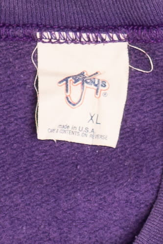 Vintage 1988 "Muncie Central Bearcats" Raglan Sweatshirt (1980s)
